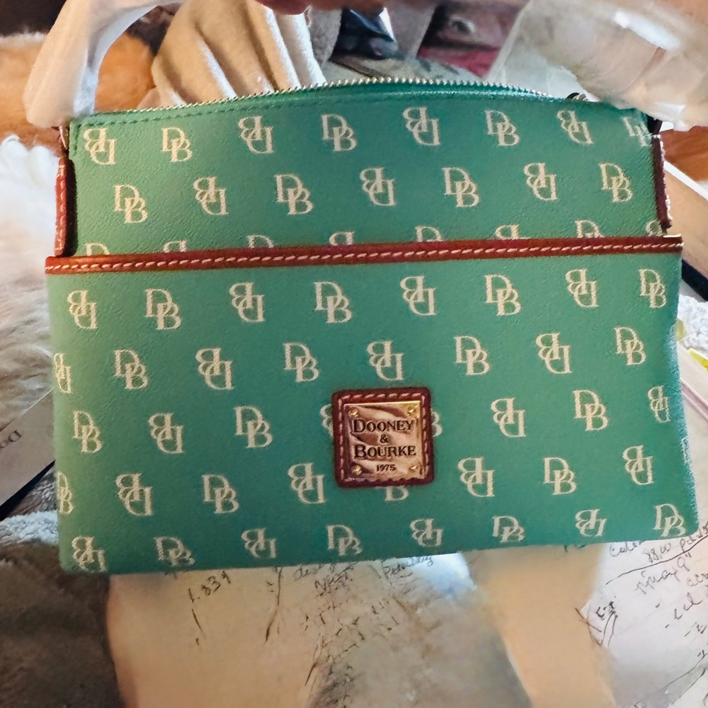 . 1Dooney & Bourke Sea-foam Teal Crossbody Bag